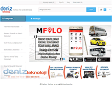 Tablet Screenshot of denizteknoloji.com